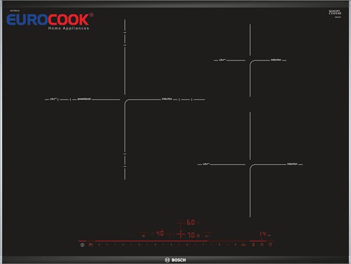 Bếp từ Bosch PID775DC1E -  3 vùng nấu hiện đại, đạt chuẩn Châu Âu